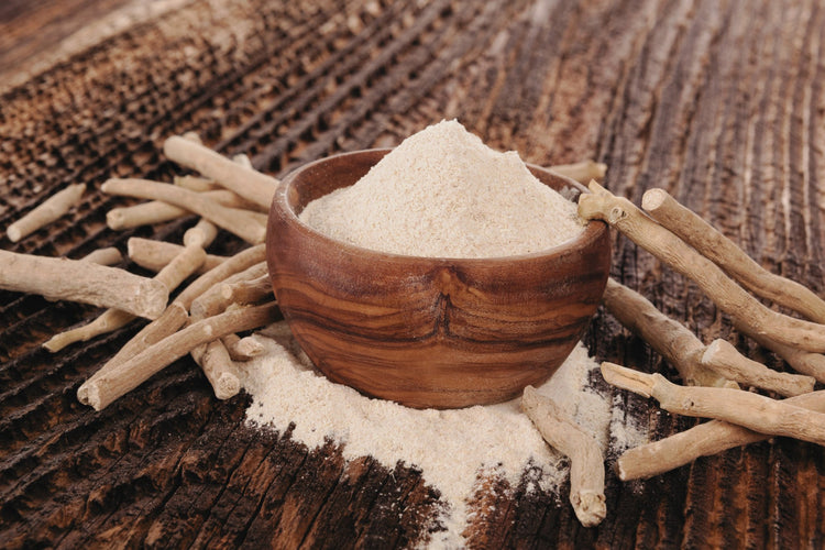 Ashwagandha Root sticks and powder